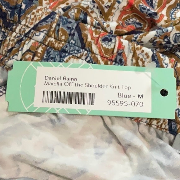 DANIEL Rainn Maiella Off The Shoulder Knit Top Medium - Picture 8 of 11